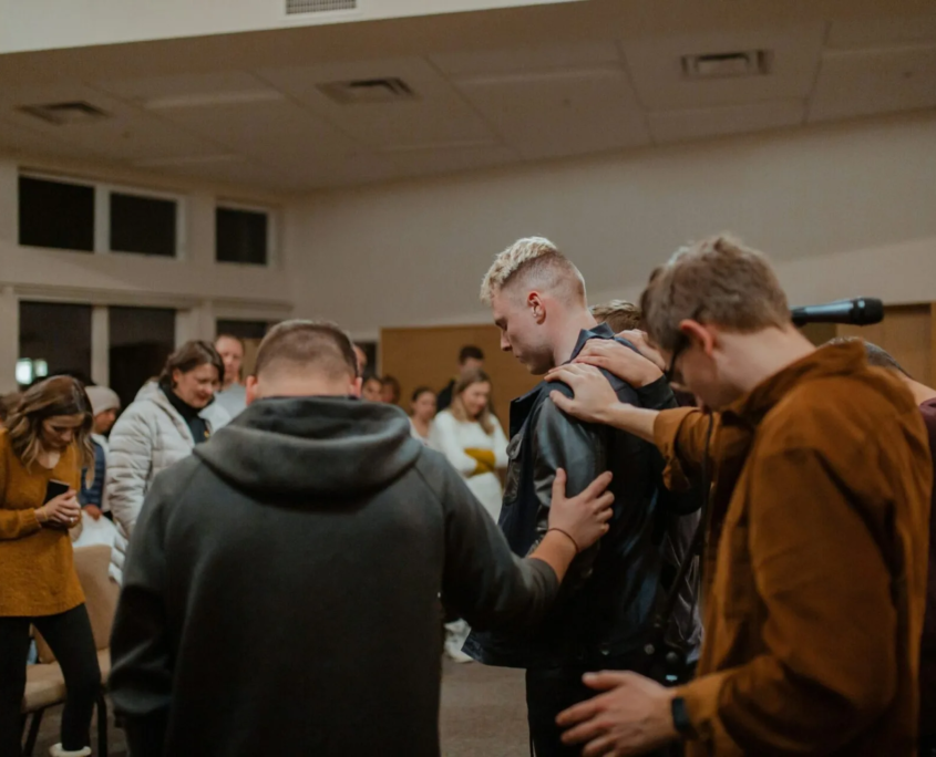 Praying for each other